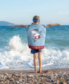 GREENWICH POLO CLUB JUNIOR ΠΟΝΤΣΟ ΘΑΛΑΣΣΗΣ 50Χ115 4044 BLUE Πόντσο Παιδικά