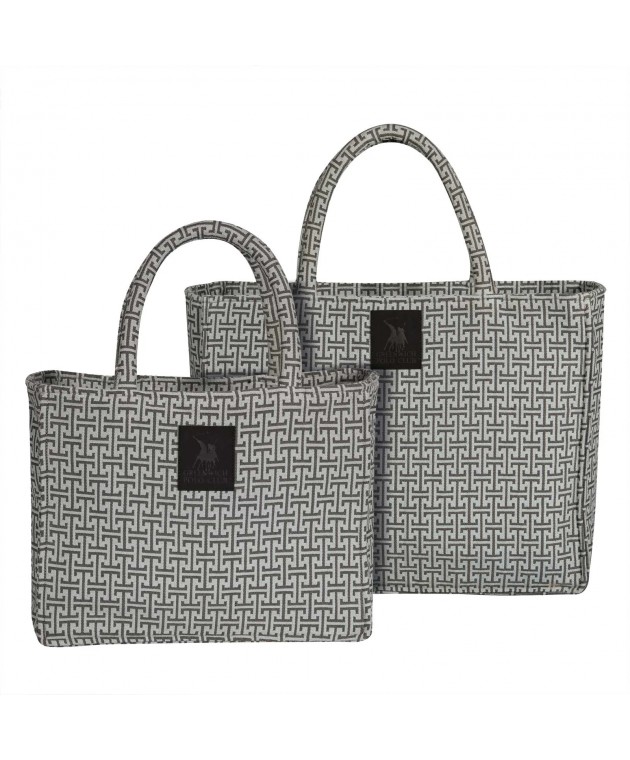 GREENWICH POLO CLUB ΤΣΑΝΤΑ ΘΑΛΑΣΣΗΣ 36X28 ESSENTIAL 4086 GREY Τσάντες Θαλάσσης