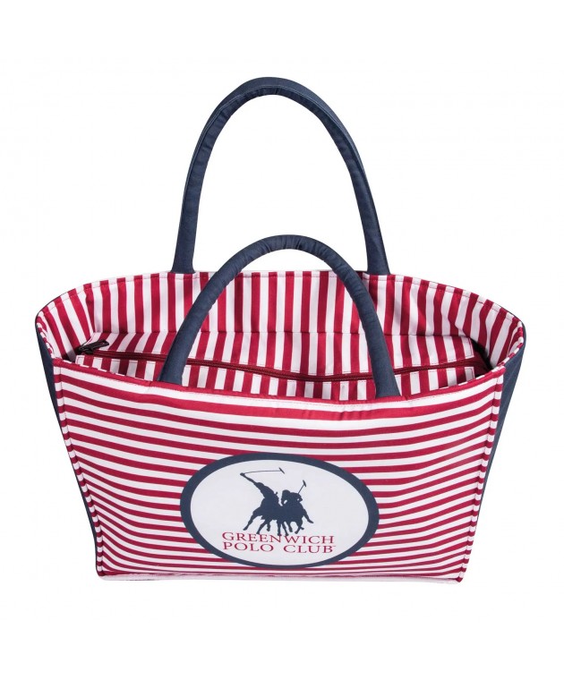 GREENWICH POLO CLUB ΤΣΑΝΤΑ ΘΑΛΑΣΣΗΣ 46X36 ESSENTIAL 4027 BLUE, RED Τσάντες Θαλάσσης