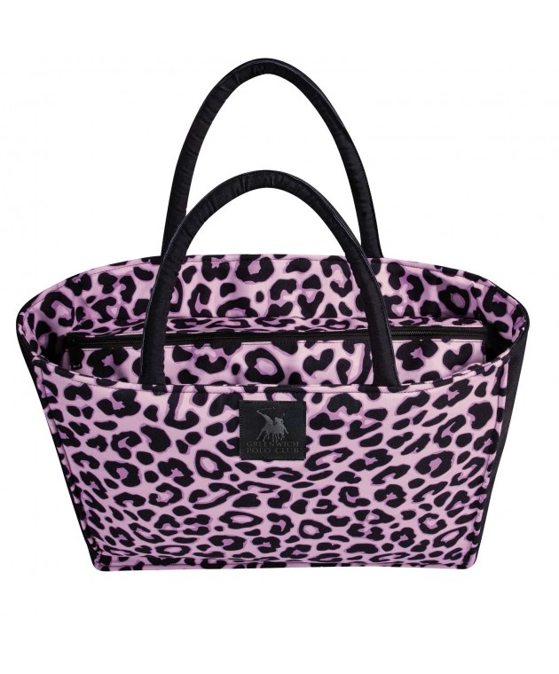 GREENWICH POLO CLUB ΤΣΑΝΤΑ ΘΑΛΑΣΣΗΣ 46X36 ESSENTIAL 4037 BLACK, PINK Τσάντες Θαλάσσης