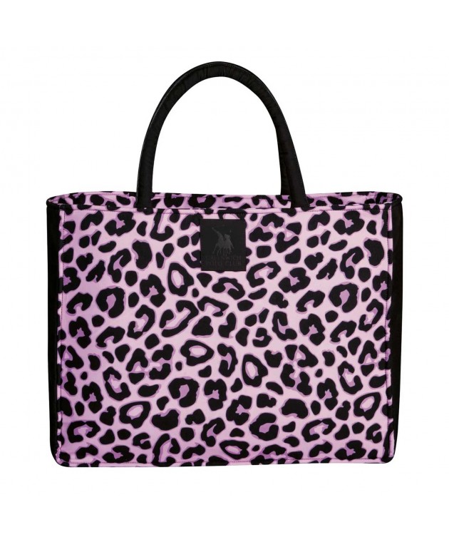 GREENWICH POLO CLUB ΤΣΑΝΤΑ ΘΑΛΑΣΣΗΣ 46X36 ESSENTIAL 4037 BLACK, PINK Τσάντες Θαλάσσης