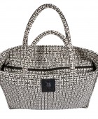 GREENWICH POLO CLUB ΤΣΑΝΤΑ ΘΑΛΑΣΣΗΣ 36X28 ESSENTIAL 4056 BLACK, GREY Τσάντες Θαλάσσης