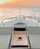 GREENWICH POLO CLUB ΠΕΤΣΕΤΑ ΘΑΛΑΣΣΗΣ 90Χ170 4046 BLACK, TAUPE Πετσέτες Θαλάσσης Ενηλίκων