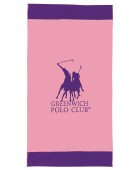 GREENWICH POLO CLUB ΠΕΤΣΕΤΑ ΘΑΛΑΣΣΗΣ 90Χ170 4047 PINK, PURPLE Πετσέτες Θαλάσσης Ενηλίκων