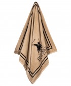 GREENWICH POLO CLUB ΠΕΤΣΕΤΑ ΘΑΛΑΣΣΗΣ 90Χ170 4050 BLACK, TAUPE Πετσέτες Θαλάσσης Ενηλίκων