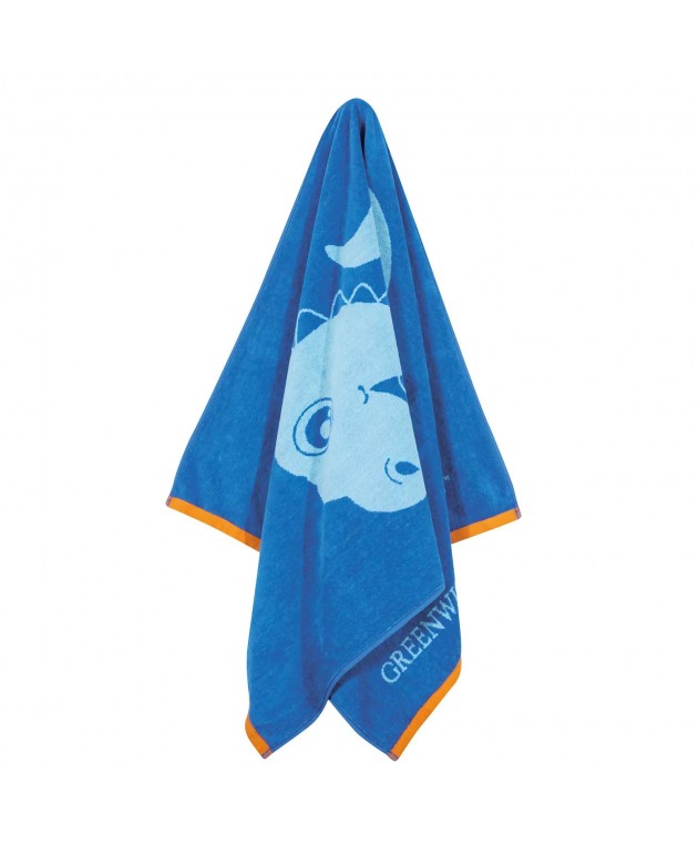 GREENWICH POLO CLUB JUNIOR ΠΕΤΣΕΤΑ ΘΑΛΑΣΣΗΣ 70Χ140 4076 BLUE Πετσέτες Θαλάσσης Παιδικές
