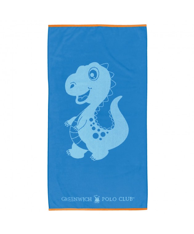 GREENWICH POLO CLUB JUNIOR ΠΕΤΣΕΤΑ ΘΑΛΑΣΣΗΣ 70Χ140 4076 BLUE Πετσέτες Θαλάσσης Παιδικές