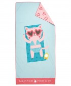 GREENWICH POLO CLUB JUNIOR ΠΕΤΣΕΤΑ ΘΑΛΑΣΣΗΣ 70Χ140 4081 BLUE, PINK Πετσέτες Θαλάσσης Παιδικές