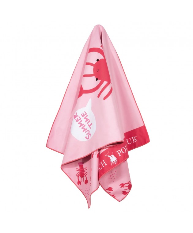GREENWICH POLO CLUB JUNIOR ΠΕΤΣΕΤΑ ΘΑΛΑΣΣΗΣ 70Χ140 4040 PINK Πετσέτες Θαλάσσης Παιδικές