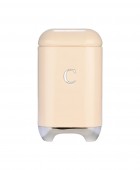 ESTIA ΔΟΧΕΙΟ ΓΙΑ ΚΑΦΕ EPOQUE ΜΕΤΑΛΛΙΚΟ 11x18.8cm ΚΡΕΜ Δοχεία Ζάχαρης/Καφέ