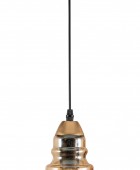 PDA 1258 C 1/Φ ΓΥΑΛΙ ΚΟΝΤΟ ΛΕΠΤΟ ΜΕΛΙ 1xE-27 40W ΦΩΤΙΣΤΙΚΑ ΟΡΟΦΗΣ