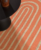 Χαλί Maya Terra Oval 140x210 Μοντέρνα Χαλιά