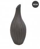 Espiel Διακοσμητικό Βάζο Κεραμικό Γκρι 19.5x56cm MIG119 Βάζα