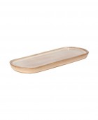 ESTIA ΔΙΣΚΟΣ ΜΠΑΝΙΟΥ SATIN ΚΕΡΑΜΙΚΟΣ 26x11x2cm Διακοσμητικά Καλάθια-Κουτιά