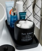 ESTIA ΔΟΧΕΙΟ ΓΙΑ ΒΑΜΒΑΚΙ MYST STONEWARE ΜΑΥΡΟ 02-26875 Βαμβακοθήκες