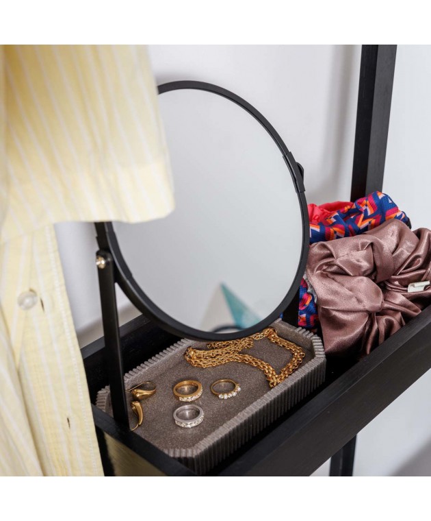 ESTIA ΚΑΘΡΕΦΤΗΣ ΕΠΙΤΡΑΠΕΖΙΟΣ WIRE ME ΒΑΣΗ ΡΗΤΙΝΗΣ 17.5x10x24cm Καθρέφτες