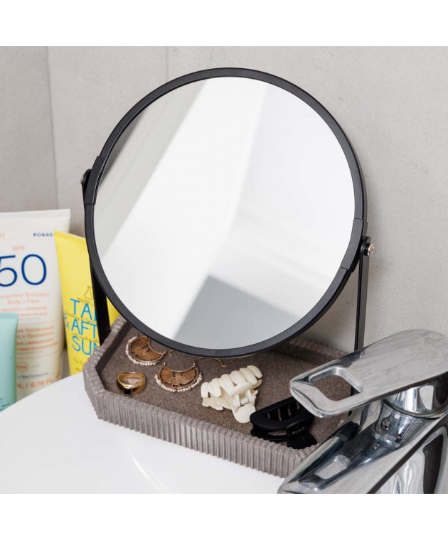 ESTIA ΚΑΘΡΕΦΤΗΣ ΕΠΙΤΡΑΠΕΖΙΟΣ WIRE ME ΒΑΣΗ ΡΗΤΙΝΗΣ 17.5x10x24cm Καθρέφτες