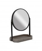 ESTIA ΚΑΘΡΕΦΤΗΣ ΕΠΙΤΡΑΠΕΖΙΟΣ WIRE ME ΒΑΣΗ ΡΗΤΙΝΗΣ 17.5x10x24cm Καθρέφτες