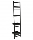 ESTIA ΡΑΦΙΕΡΑ ΔΑΠΕΔΟΥ ΟΡΓΑΝΩΣΗΣ ΒΑΜΒΟΟ ΜΕ 4 ΡΑΦΙΑ ΜΑΥΡΗ 02-27506 Ραφιέρες