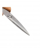 ESTIA ΨΑΛΙΔΙ ΚΟΥΖΙΝΑΣ ALLURE ΑΝΟΞΕΙΔΩΤΟ ΑΤΣΑΛΙ ΜΕ ΞΥΛΙΝΗ ΛΑΒΗ Ψαλίδια