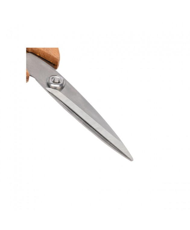 ESTIA ΨΑΛΙΔΙ ΚΟΥΖΙΝΑΣ ALLURE ΑΝΟΞΕΙΔΩΤΟ ΑΤΣΑΛΙ ΜΕ ΞΥΛΙΝΗ ΛΑΒΗ Ψαλίδια