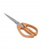 ESTIA ΨΑΛΙΔΙ ΚΟΥΖΙΝΑΣ ALLURE ΑΝΟΞΕΙΔΩΤΟ ΑΤΣΑΛΙ ΜΕ ΞΥΛΙΝΗ ΛΑΒΗ Ψαλίδια