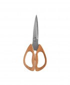 ESTIA ΨΑΛΙΔΙ ΚΟΥΖΙΝΑΣ ALLURE ΑΝΟΞΕΙΔΩΤΟ ΑΤΣΑΛΙ ΜΕ ΞΥΛΙΝΗ ΛΑΒΗ Ψαλίδια