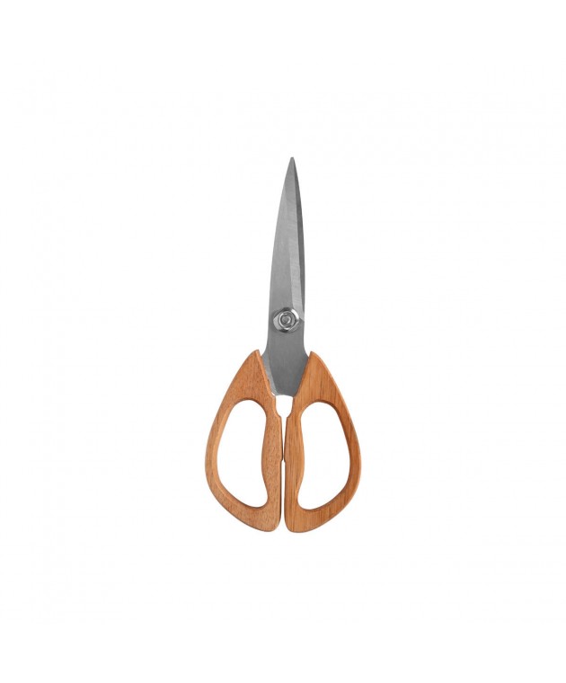 ESTIA ΨΑΛΙΔΙ ΚΟΥΖΙΝΑΣ ALLURE ΑΝΟΞΕΙΔΩΤΟ ΑΤΣΑΛΙ ΜΕ ΞΥΛΙΝΗ ΛΑΒΗ Ψαλίδια