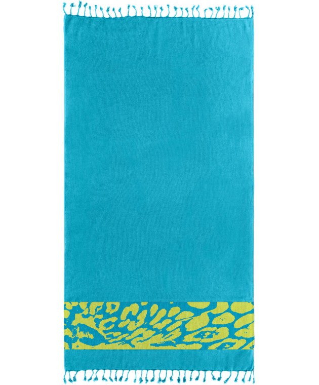 Πετσέτα Θαλάσσης Pestemal 24 Turquoise 90x170 Παρεό