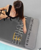 Πετσέτα Θαλάσσης - Παρεό Pestemal 25 Anthracite 90x170 Παρεό