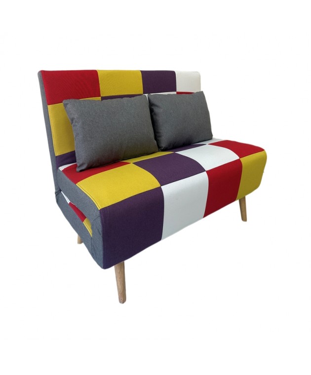 SARA PATCHWORK ΥΦΑΣΜΑ ΚΑΝΑΠΕΣ/ΚΡΕΒΑΤΙ 134Χ80εκ. Καναπέδες