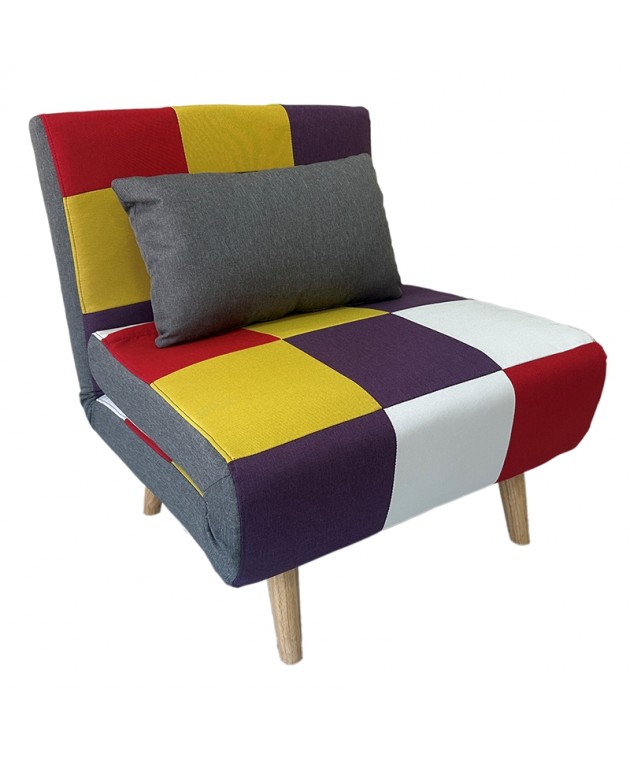 SARA PATCHWORK ΥΦΑΣΜΑ ΠΟΛΥΘΡΟΝΑ/ΚΡΕΒΑΤΙ 75Χ80εκ. Πολυθρόνες