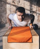 GREENWICH POLO CLUB ΠΕΤΣΕΤΑ ΓΥΜΝΑΣΤΗΡΙΟΥ 45Χ90 ESSENTIAL 4023 ORANGE Πετσέτες Γυμναστηρίου