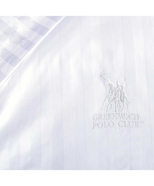 GREENWICH POLO CLUB ΠΑΠΛΩΜΑΤΟΘΗΚΗ ΣΕΤ ΥΠΕΡΔΙΠΛH 2271 WHITE 220Χ240 Παπλωματοθήκες Υπέρδιπλες