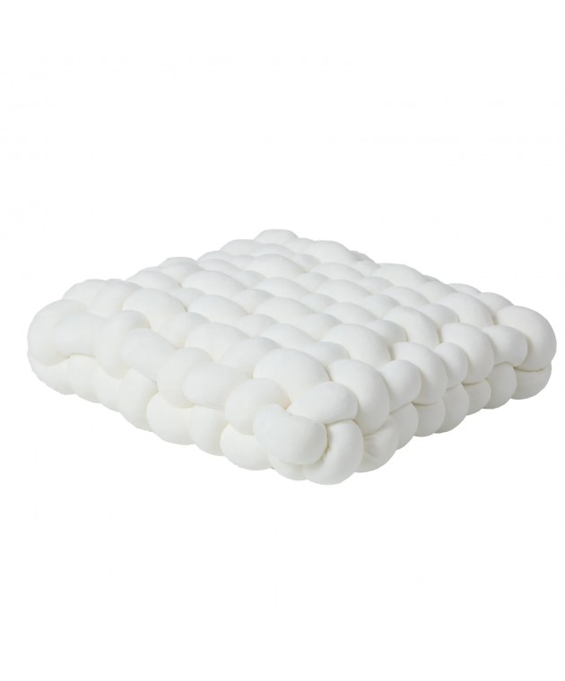 DAS HOME ΔΙΑΚΟΣΜΗΤΙΚΟ ΜΑΞΙΛΑΡΙ 40X40 2285 WHITE Με γέμιση