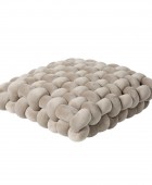 DAS HOME ΔΙΑΚΟΣΜΗΤΙΚΟ ΜΑΞΙΛΑΡΙ 40X40 2284 BEIGE Με γέμιση