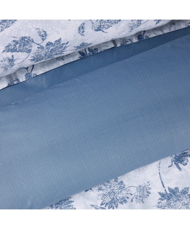 DAS HOME ΣΕΤ ΣΕΝΤΟΝΙΑ KING HAPPY 9672 BLUE, GREY 260Χ280 Σεντόνια King Size