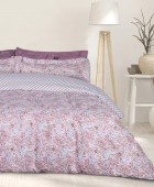 DAS HOME ΣΕΤ ΣΕΝΤΟΝΙΑ KING HAPPY 9669 PINK, RED 260Χ280 Σεντόνια King Size