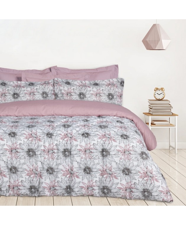 DAS HOME ΣΕΤ ΣΕΝΤΟΝΙΑ ΜΟΝΑ HAPPY 9676 GREY, NUDE 170Χ260 Σεντόνια Μονά