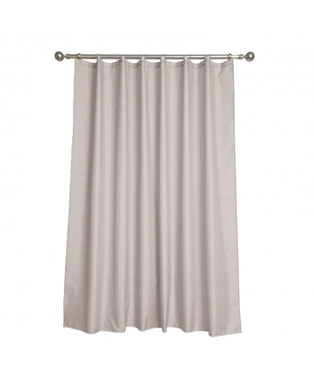 DAS HOME ΚΟΥΡΤΙΝΑ ΜΠΑΝΙΟΥ 240Πx180Υ 0808 TAUPE Κουρτίνες Mπάνιου