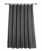 DAS HOME ΚΟΥΡΤΙΝΑ ΜΠΑΝΙΟΥ 240Πx180Υ 0809 GRAPHITE Κουρτίνες Mπάνιου
