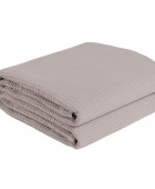 DAS HOME ΚΟΥΒΕΡΤΑ ΠΙΚΕ 160X240 0495 TAUPE Κουβέρτες Πικέ Μονές