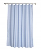 DAS HOME ΚΟΥΡΤΙΝΑ ΜΠΑΝΙΟΥ 200Πx180Υ 0804 BLUE Κουρτίνες Mπάνιου