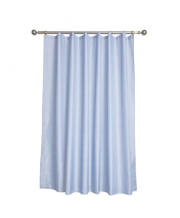DAS HOME ΚΟΥΡΤΙΝΑ ΜΠΑΝΙΟΥ 200Πx180Υ 0804 BLUE Κουρτίνες Mπάνιου