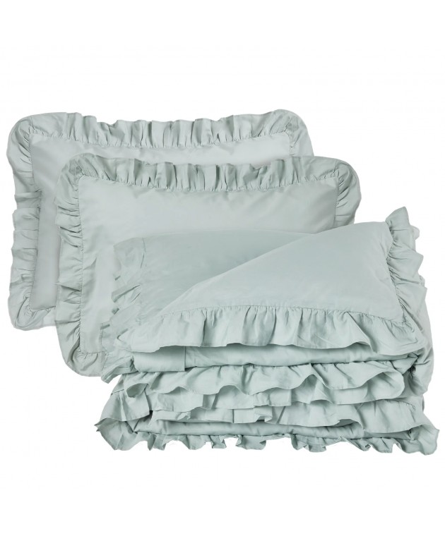 DAS HOME ΣΕΤ ΠΑΠΛΩΜΑΤΟΘΗΚΗ ΥΠΕΡΔΙΠΛΗ DAILY 3166 MINT 220Χ240 Παπλωματοθήκες Υπέρδιπλες Μονόχρωμες