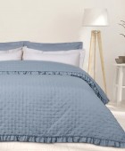 DAS HOME ΚΟΥΒΕΡΛΙ ΥΠΕΡΔΙΠΛΟ HAPPY 9657 BLUE 220Χ240 Κουβερλί Υπέρδιπλα