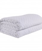 DAS HOME ΚΟΥΒΕΡΛΙ ΜΟΝΟ HAPPY 9658 WHITE 160Χ240 Κουβερλί Μονά