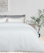 DAS HOME ΚΟΥΒΕΡΛΙ ΜΟΝΟ HAPPY 9658 WHITE 160Χ240 Κουβερλί Μονά