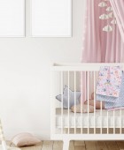 DAS BABY ΣΕΤ ΣΕΝΤΟΝΙΑ ΛΙΚΝΟΥ FUN 4934 GREY, PINK 70Χ120 Βρεφικά Σεντόνια Λίκνου-Καλαθούνας