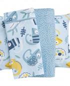 DAS BABY ΣΕΤ ΣΕΝΤΟΝΙΑ FUN 4935 BLUE 130Χ170 Βρεφικά Σεντόνια